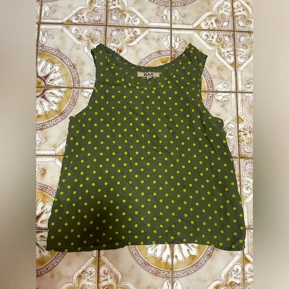 FLAX Linen Tank Top 🌾 - Picture 3 of 4